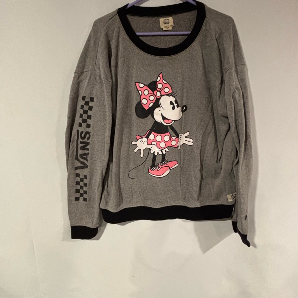 Vans Disney Minnie Mouse Crewneck Sweatshirt women’s